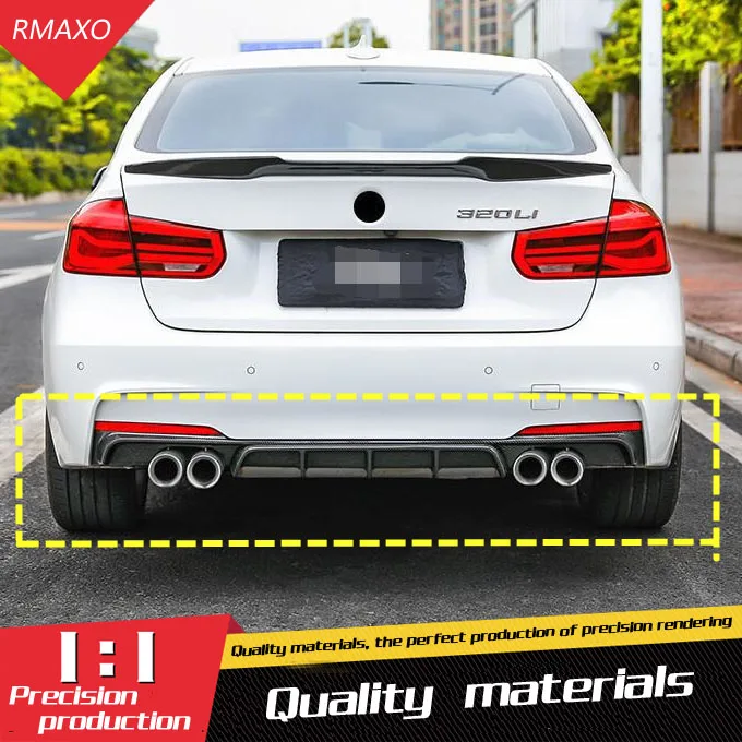 Для F30 F35 Body kit спойлер 2012-2017 для BMW M3 320i 320li 3 ABS задний передний бампер диффузор