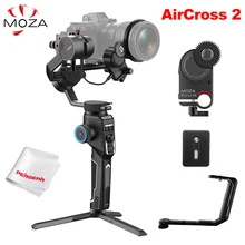 Moza AirCross 2 3-осевой портативный монопод с шарнирным замком Комплект стабилизатора для sony A7 Canon 5D DSLR Камера vs Feiyu AK4500 DJI Ronin SC