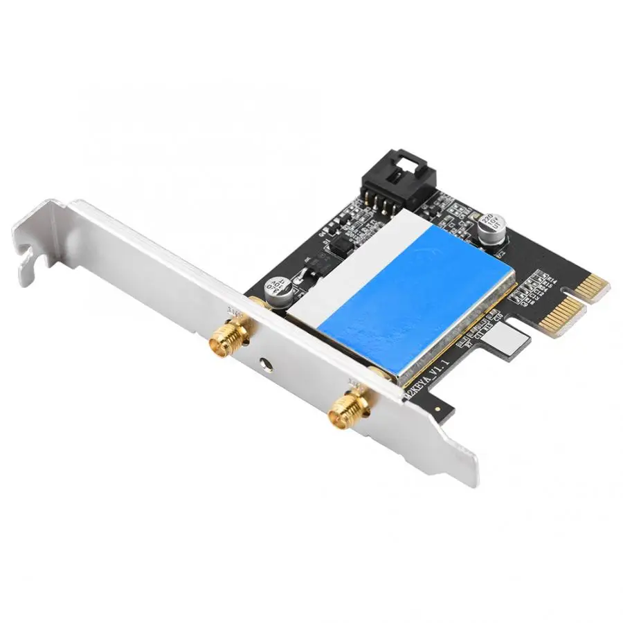 Bluetooth 4,0 настольный адаптер WLAN сетевая карта PCIE Двухдиапазонная 5G 867 Мбит/с для Intel 7265 настольная сетевая карта