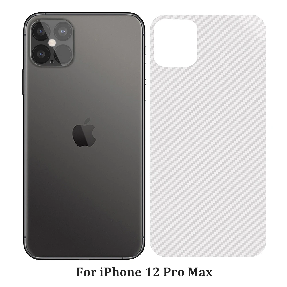 Carbon Fiber Film For Apple Iphone 12 Pro Back Cover For Iphone 12 Mini Rear Film For Iphone 12 11 Pro X Xr X Max 7 8 6 6s Plus Phone Screen Protectors Aliexpress