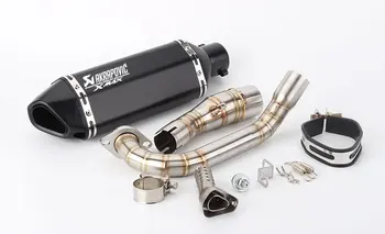 

Motorcycle Exhaust Pipe With DB killer For Yamaha XMAX 250 300 Middle Link Moto Bike Exhaust Muffler System For XMAX250 XMAX300