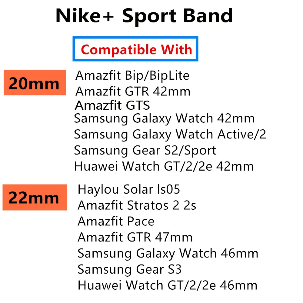 Ремешок силиконовый для Samsung gear s3 Frontier/Classic Sport Воздухопроницаемый браслет Galaxy watch