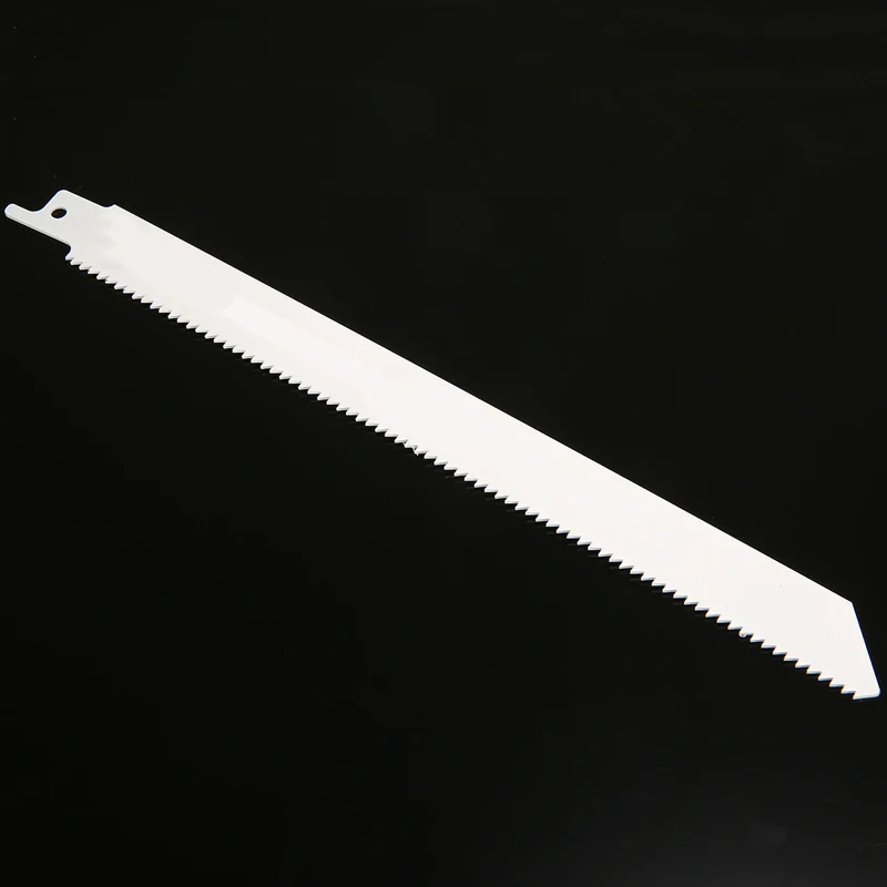 5Pcs Saw Blades Wood Cutting Tools S1122 Reciprocating Saw Blades Metal Flexible Saw Blades 10tpi For BOSCH 225mmx19mmx0.9mm