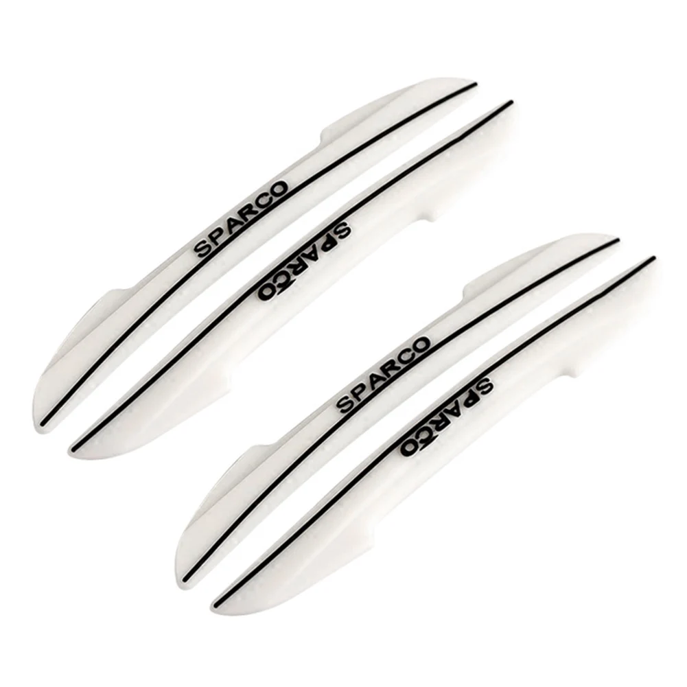 ПВХ 4 шт./компл. Автомобильная дверь защитная полоса для края авто боковое зеркало