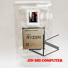 Amd ryzen 5 5600g r5 5600g 3.9ghz seis-núcleo doze-linha 65w processador cpu l3 = 16m 100-000000252 soquete am4