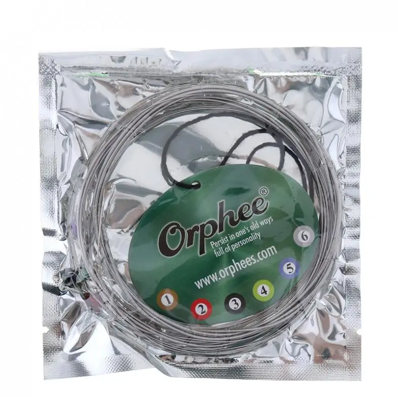 Orphee 6 шт./компл. 010-046 Электрогитары струны нормальный светильник яркие тона Никель литые струны