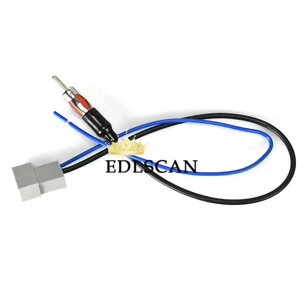 EDLSCAN 13-003 для NISSAN 2007+(выберите модели) ISO Стандартный жгут Din антенный адаптер 13-003