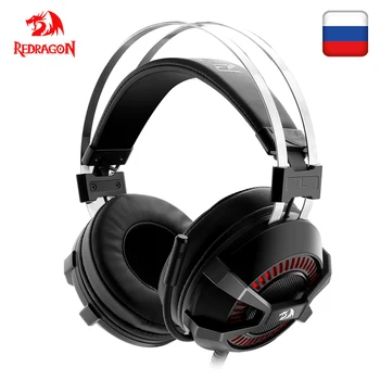

Redragon BIO H801 Wired Gaming Headset Pro-gamer Headband Stereo Surround Headsets With Microphone For PC/PS4 3/ Xbox Switch