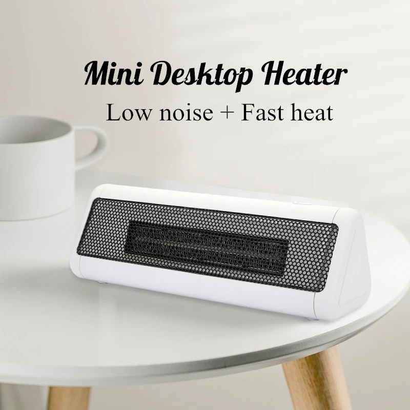 

300W Personal Space Heaters Electric Mini Fan Winter Warm Electric Desk Heaters Household Home Office