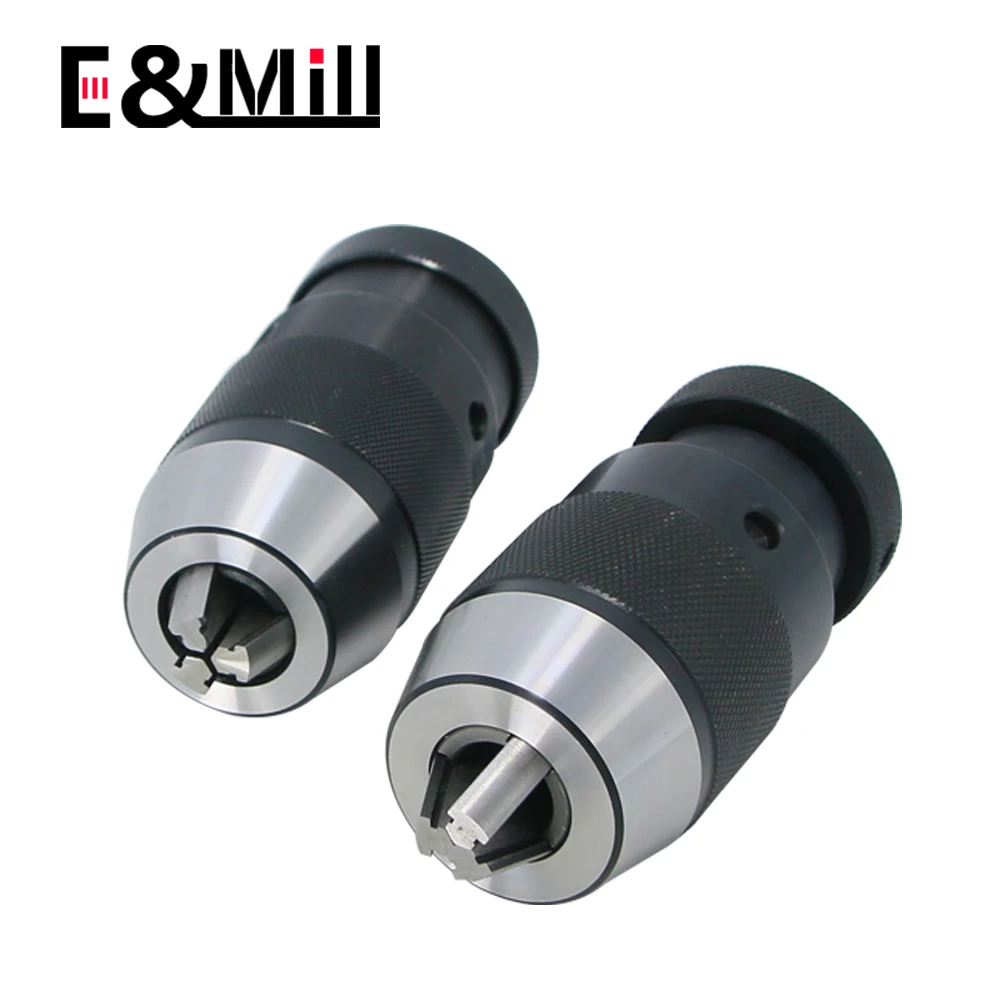 Morse Drill Chuck Self tightening drill chuck for Lathe CNC drill machine MT1 MT2 MT3 MT4 C6 C8 C12 C16 C20 R8 Morse taper adapter