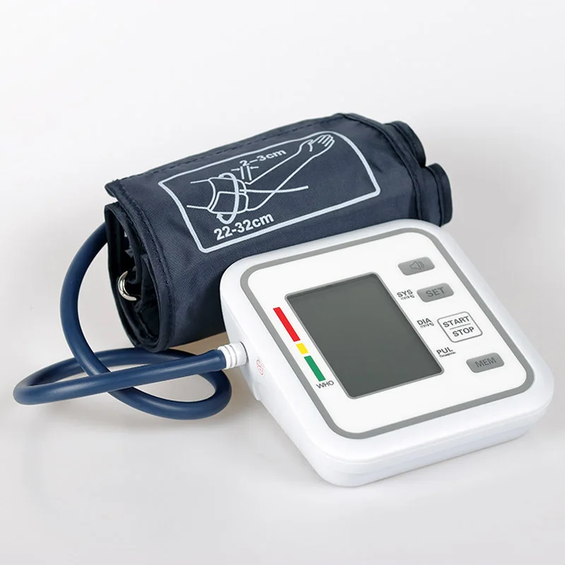 Домашний медицинский ЖК-дисплей, автоматический измеритель артериального давления в верхней части руки, манжета, сердцебиение, smartband, сфигмоманометр