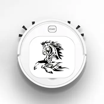 

Auto USB Sweeping 1800Pa Multifunction Smart Robot Vacuum Cleaner Dry Wet Floor Cleaner Animal Tattoo Horse Stallion Fashion