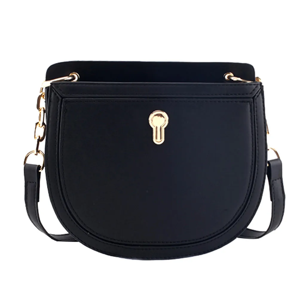 

Aelicy 2019 New Fashion Crossbody Bag Leather Women's Bag Bucket Bag Mobile Phone Bag Shoulder Bag Color Stitching Messenger Bag