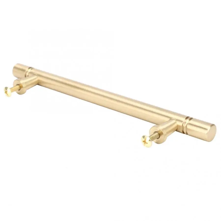 Simple Brass Handles Drawer Pulls Kitchen Cabinet Dressing Table