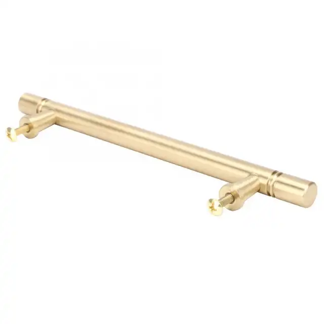 Simple Brass Handles Drawer Pulls Kitchen Cabinet Dressing Table