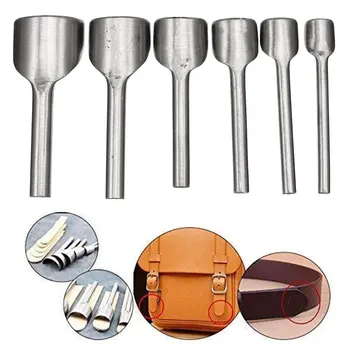 

100mm High Carbon Steel 1/2 Semicircle Leather Craft Punch Cutter Tools Belt Wallet Punch Tool for DIY Handicraft Leather Craft