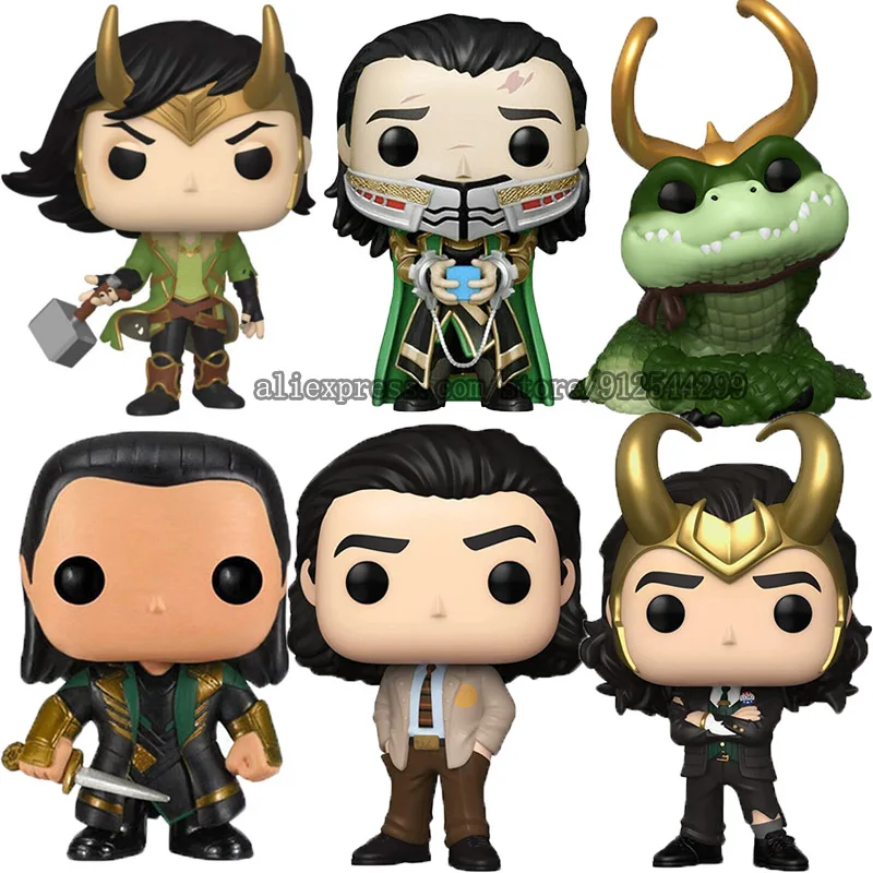 Фигурка героя Marvel Loki из винила Аллигатор 901 президентская фигурка куклы игрушки