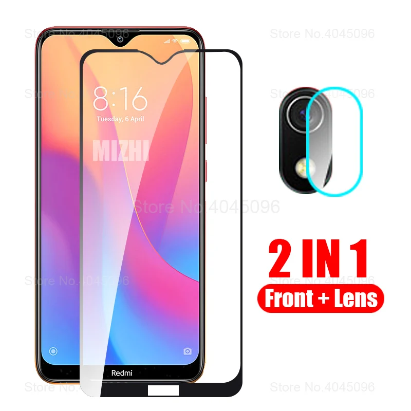 

2 in 1 protective glass for xiaomi redmi note 8 pro 8t 8a camera lens glass on xiomi redmi k30 note8 note8pro tremp glasses film