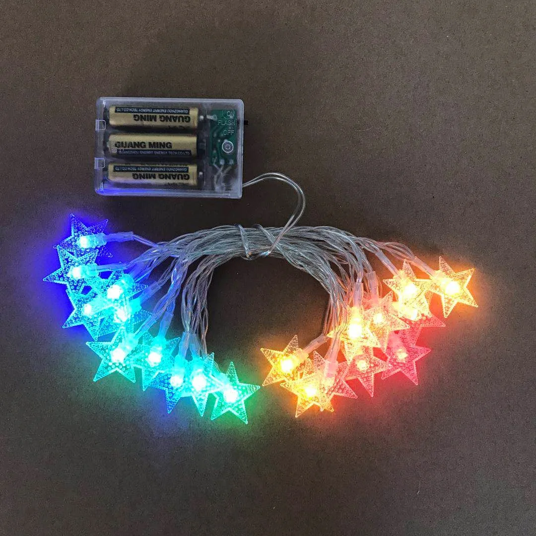 Светодиодный Starlight Пентагон Starlight батарея свет USB цвет свет Подарочное свадебное украшение