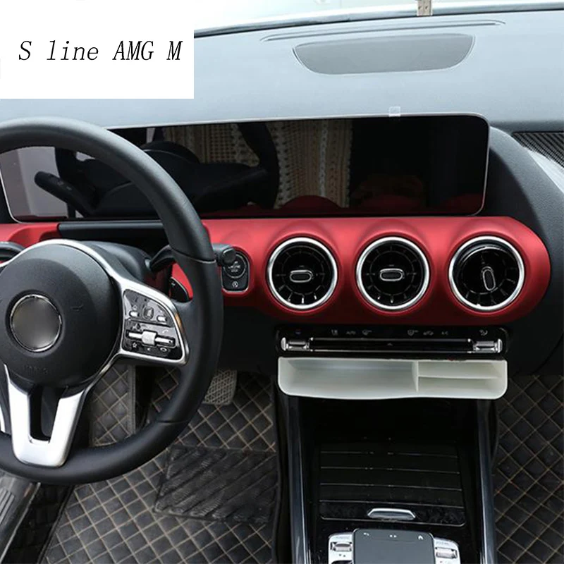 Car Styling For Mercedes Benz B Class W247 2020 Center Console Air Panel Outlet Covers Stickers Trim Interior Auto Accessories Interior Mouldings Aliexpress