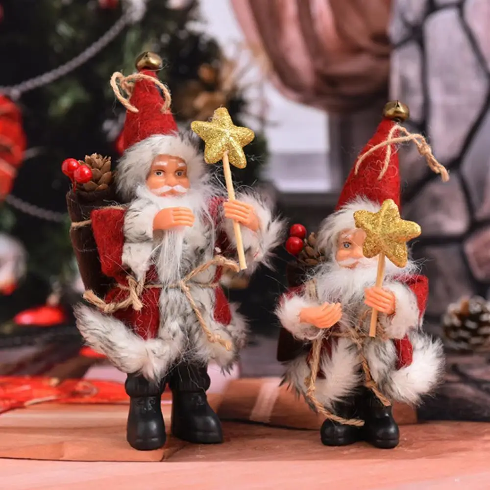 

Christmas Santa Doll Toy Christmas Decorations For Home Christmas Tree Decorations Gift