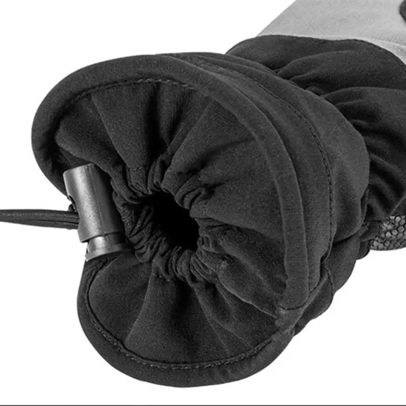 Double-layer Thickened Full Finger Cold-proof Gloves for Skiing Motorcycle