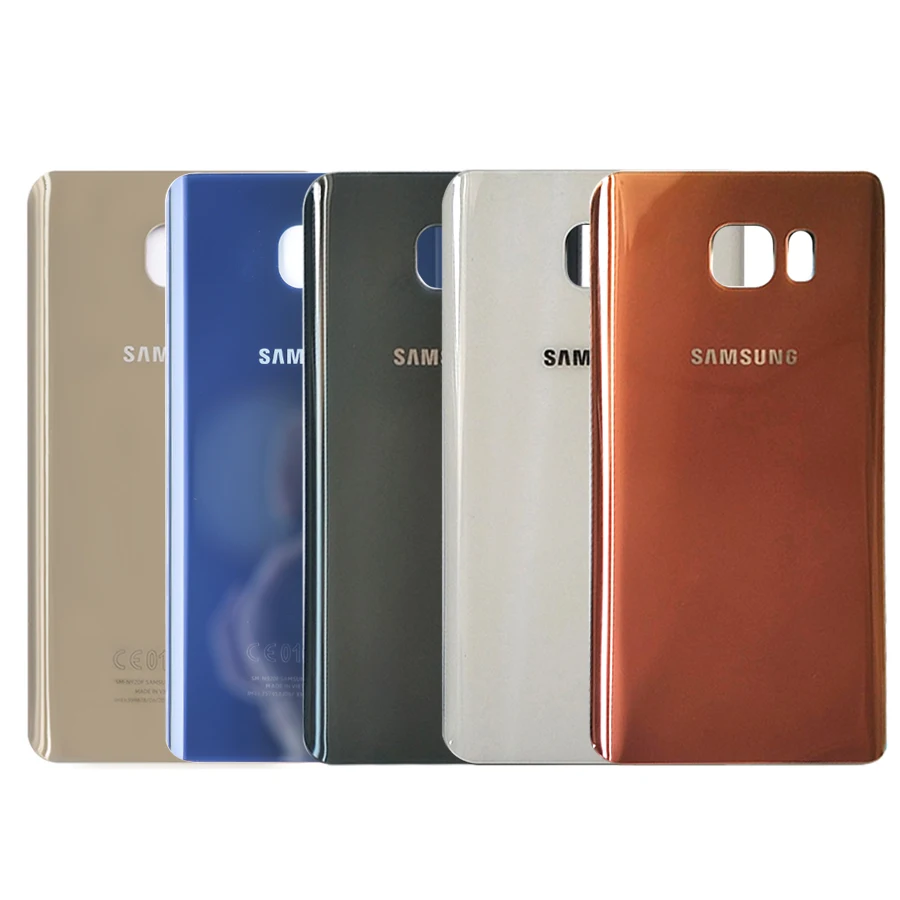 10 шт. чехол на заднюю панель для samsung Galaxy Note5 Note 5 N920 N920F, крышка на батарейку, задняя крышка на шасси, Запасное стекло