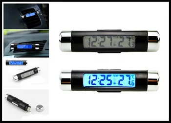 

Universal Car accessories auto clock thermometer Digital Display for Insight Odyssey Passport Pilot Prelude Wagovan