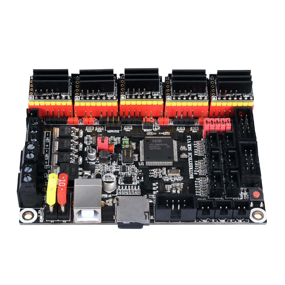 Драйвер шагового двигателя BIGTREETECH TMC5160 V1.2 SPI высокая мощность искусство для SKR V1.3