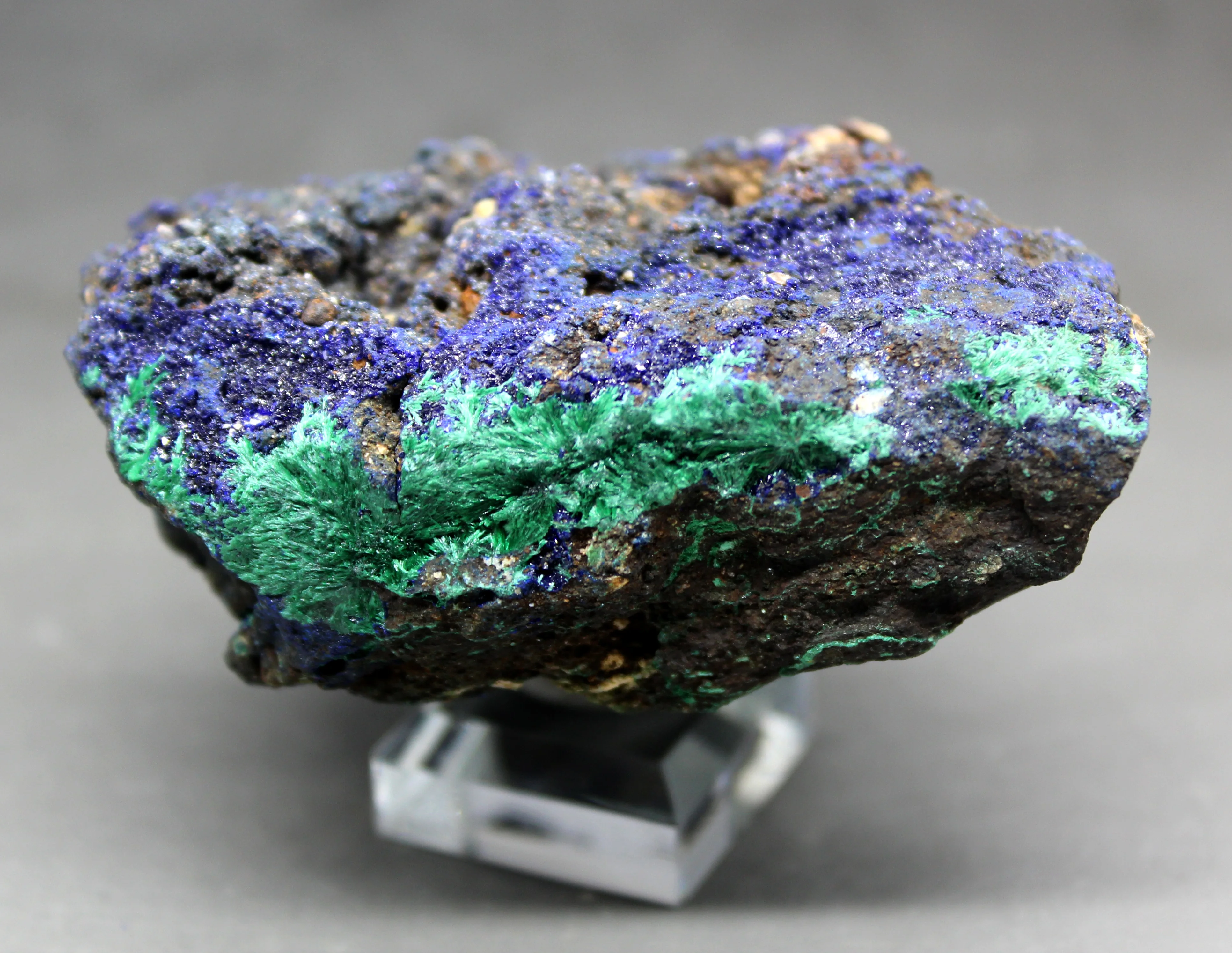 199 г натуральный azurite и малахит симбиотические минералы хрустальные образцы