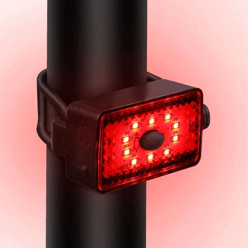 Clearance WEST BIKING Bike Light 4 Modes USB Rechargeable LED Taillight Super Bright Cycling Tail Light Safety Warning Flash Bicycle Light 4 Clearance WEST BIKING Bike Light 4 Modes USB Rechargeable LED Taillight Super Bright Cycling Tail Light Safety Warning Flash Bicycle Light 4