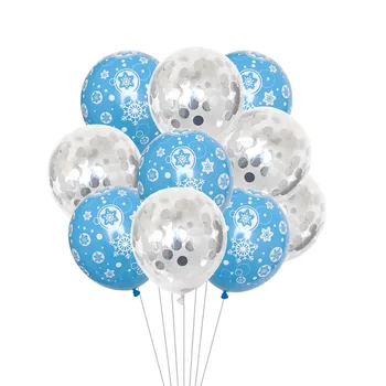 

Froze Snow Party Snowflake Confetti Latex Balloon Set Adult Kids Birthday Party Decoration Baby Shower Decor Balloons Globos