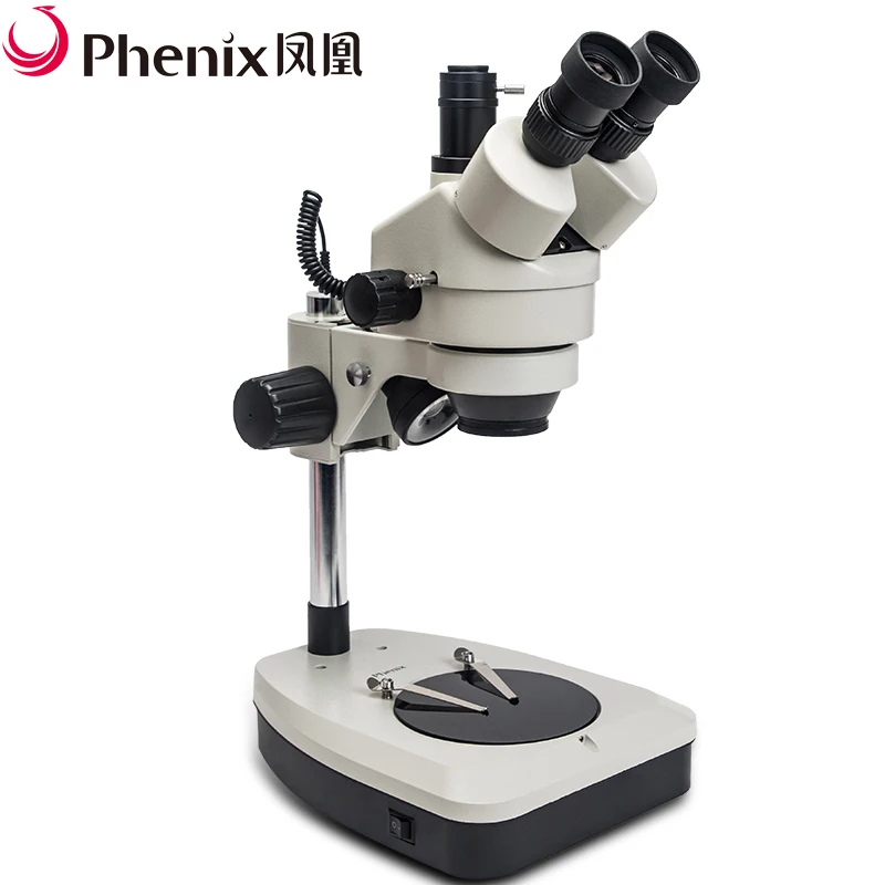 Феникс XTL-165-CB 7x-45x бинокулярный зум стерео микроскоп промышленность Dissectiong PCB тест микроскоп