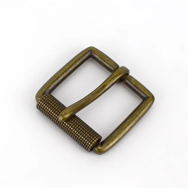 Антикварная бронза Meetee 2/5 шт ID40mm ролик сплава пряжкой ремень на голову в стиле ретро, на квадратном с металлическими пряжками в стиле «сделай сам Leather талии брюк оборудования Запчасти - Цвет: Антикварная бронза