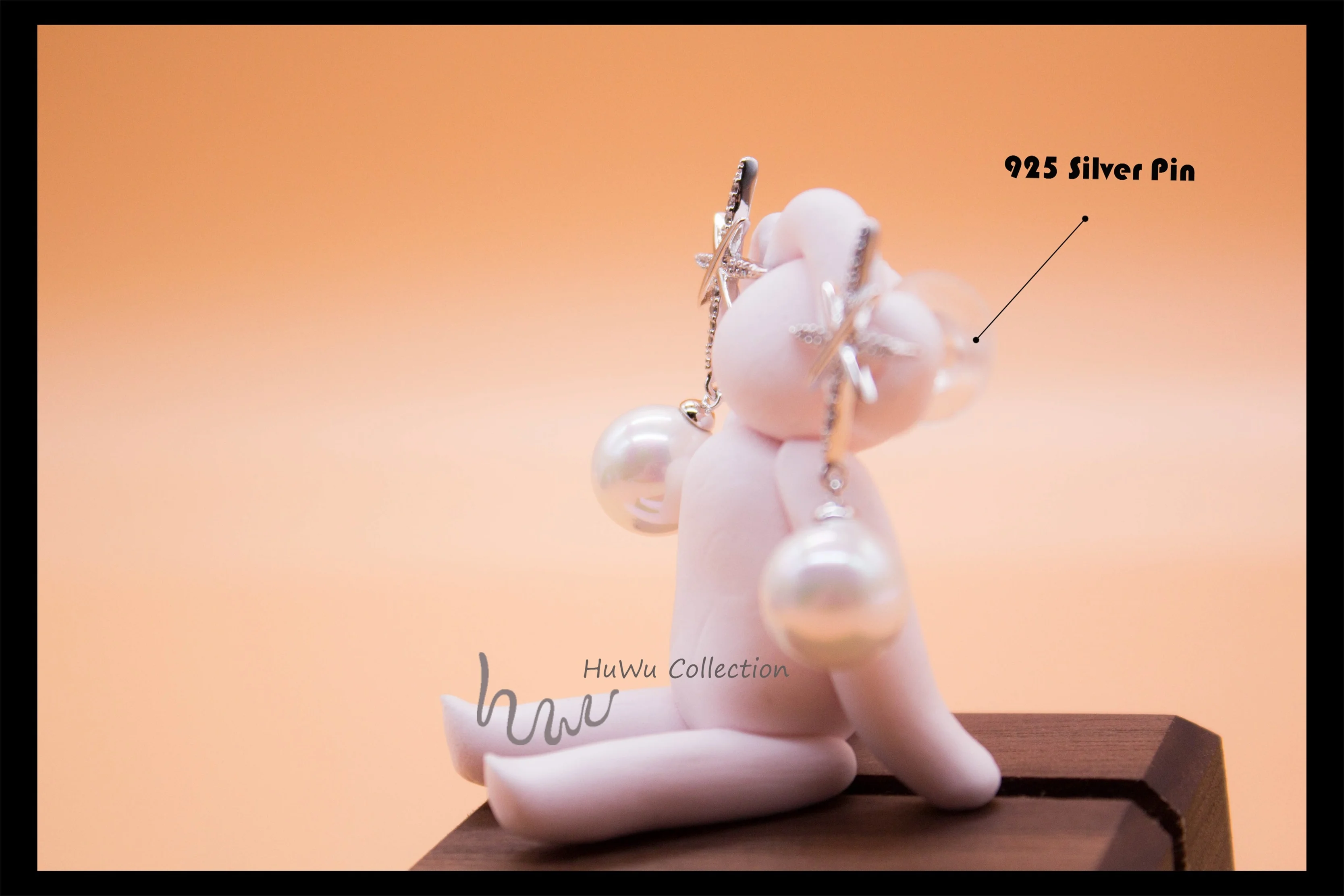 Женские Висячие серьги с жемчугом из стерлингового серебра блестящие роскошные