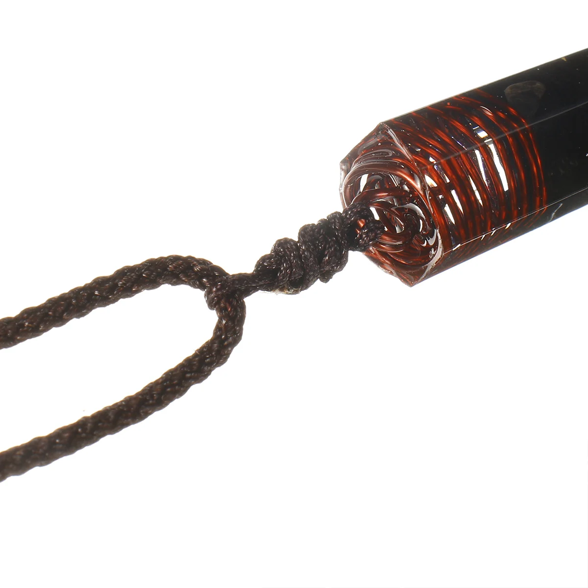 Регулируемая Веревка 5 см черный Orgone кулон кристалл натуральный гранат Orgone ожерелье любовь, медитация, рейки, для-талисмановства