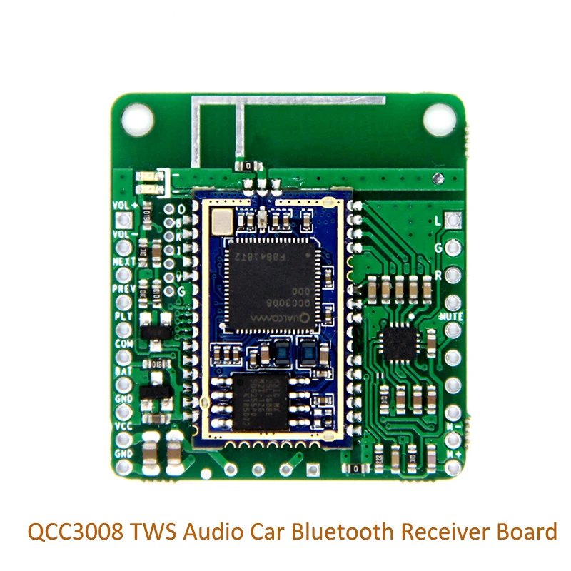 QCC3008 TWS аудио автомобильный Bluetooth приемник плата APTXLL без потерь музыка Hifi Bluetooth 5,0 приемник плата