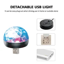 50# Автомобильный Bluetooth 5,0 fm-передатчик диско-светильник BT автомобильный комплект с MP3-плеером 3USB Интерфейс Hands-Free приемник автомобильные аксессуары