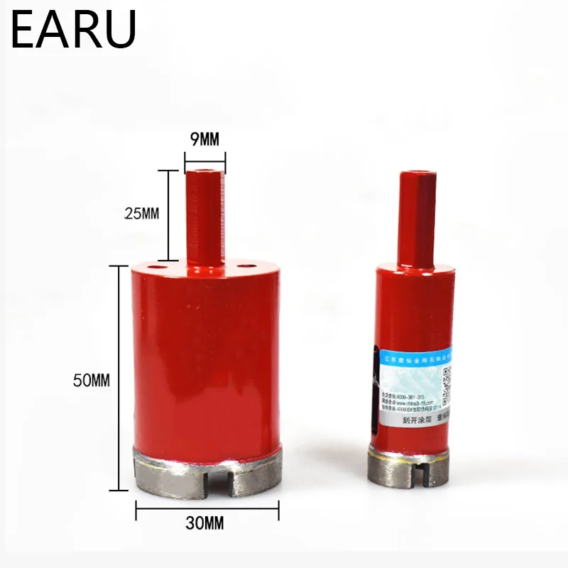 1 шт. 6-95 мм 8 мм 28 мм Мраморный нож Алмазная коронка сверло для бурения мрамора гранита кирпича керамическая бетонная плитка