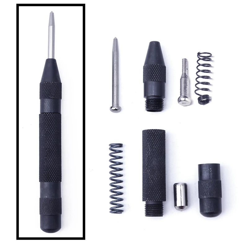 

5" Automatic Centre Punch Heavy Duty Spring Loaded Metal Wood Press Dent Marker