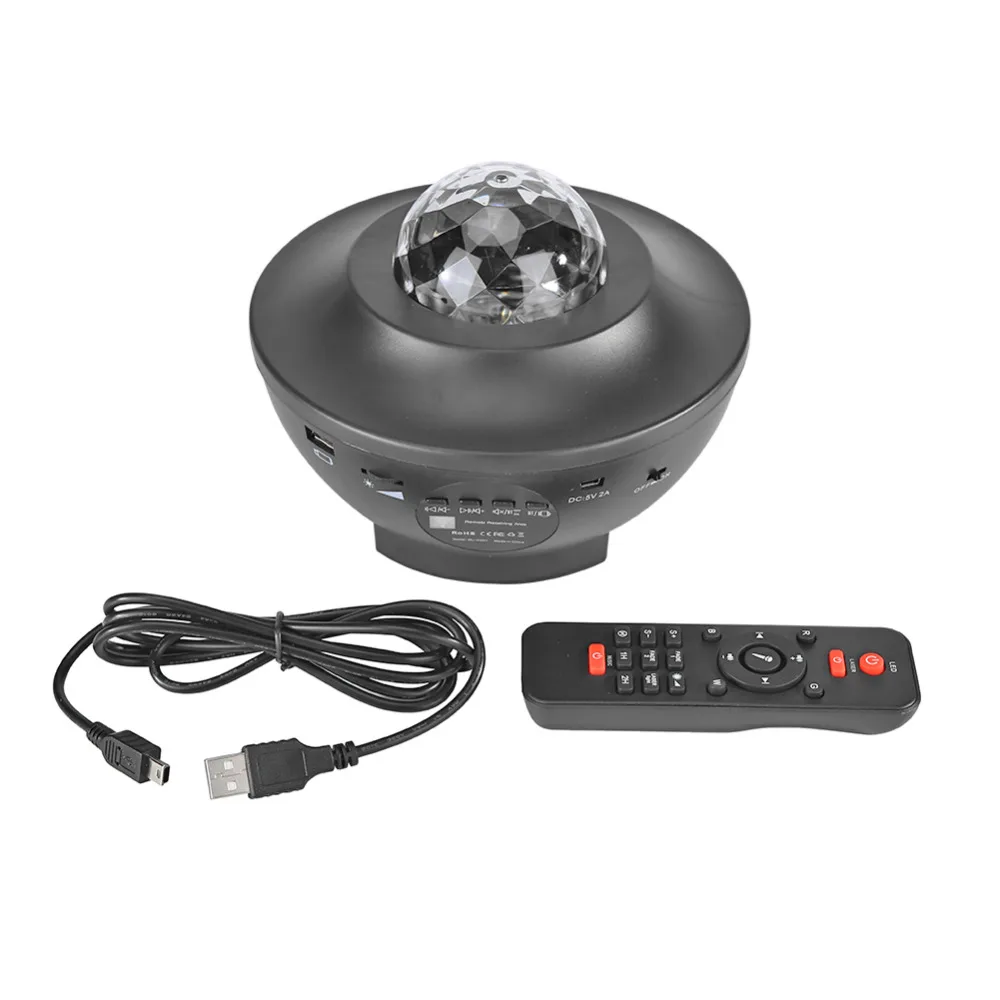 Controle de Voz Música das Crianças Luz da Noite Joylove Colorido Projetor Estrelado Noite Blueteeth Usb Leitor Lâmpada Lua Céu 17 crianças luz da noite lâmpada lua lâmpada
