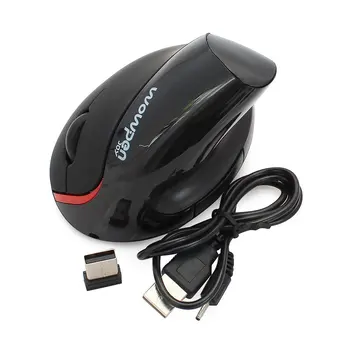 

Wireless Vertical Mouse Ergonomic Notebook Pc Usb Mouse Cordless Power-Saving Computer Laptop Mouse