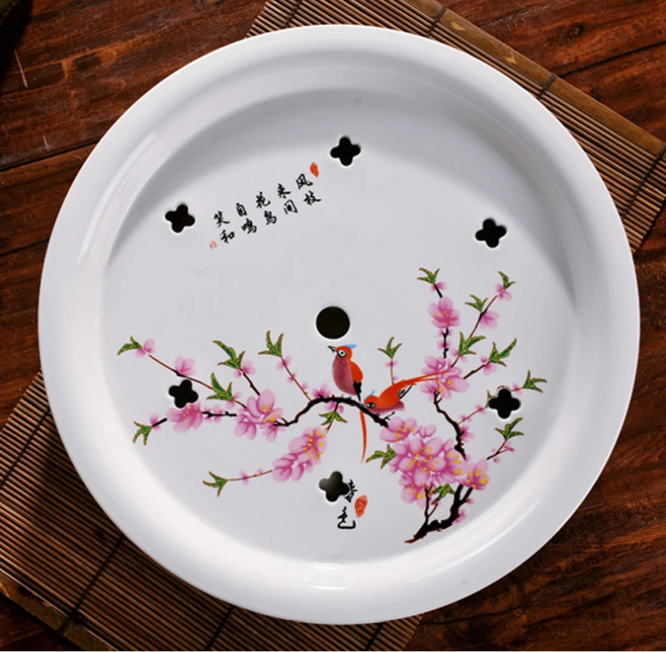 CAKEHOUD китайский чайный церемониальный креативный чайный набор кунг-фу керамическая чайная тарелка чайная чашка чайник изоляция анти-обжигающий набор из шести чайников