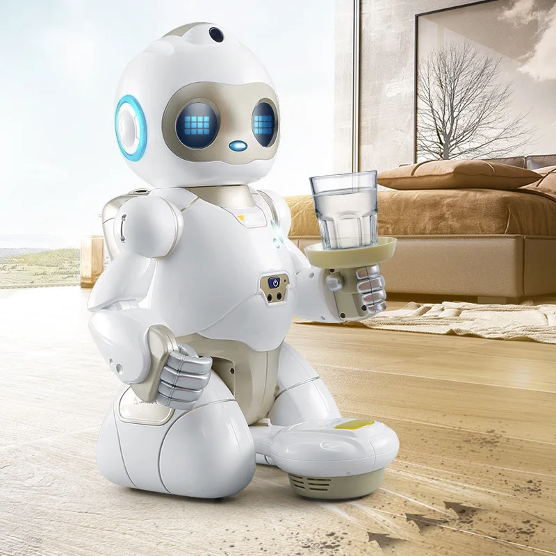 2.4g Smart Rc Sweeping Robot Speaking Recording Singing Dancing Adult Auto  Cleaning Tool Eye Flash Lights Puzzle Learning Rc Toy - Robots &  Accessories - AliExpress