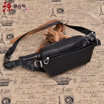 

2020 New Style Casual Trend Riding Sports Tourism Multi-functional Shoulder Zipper Vintage Shoulder Men Breast Package