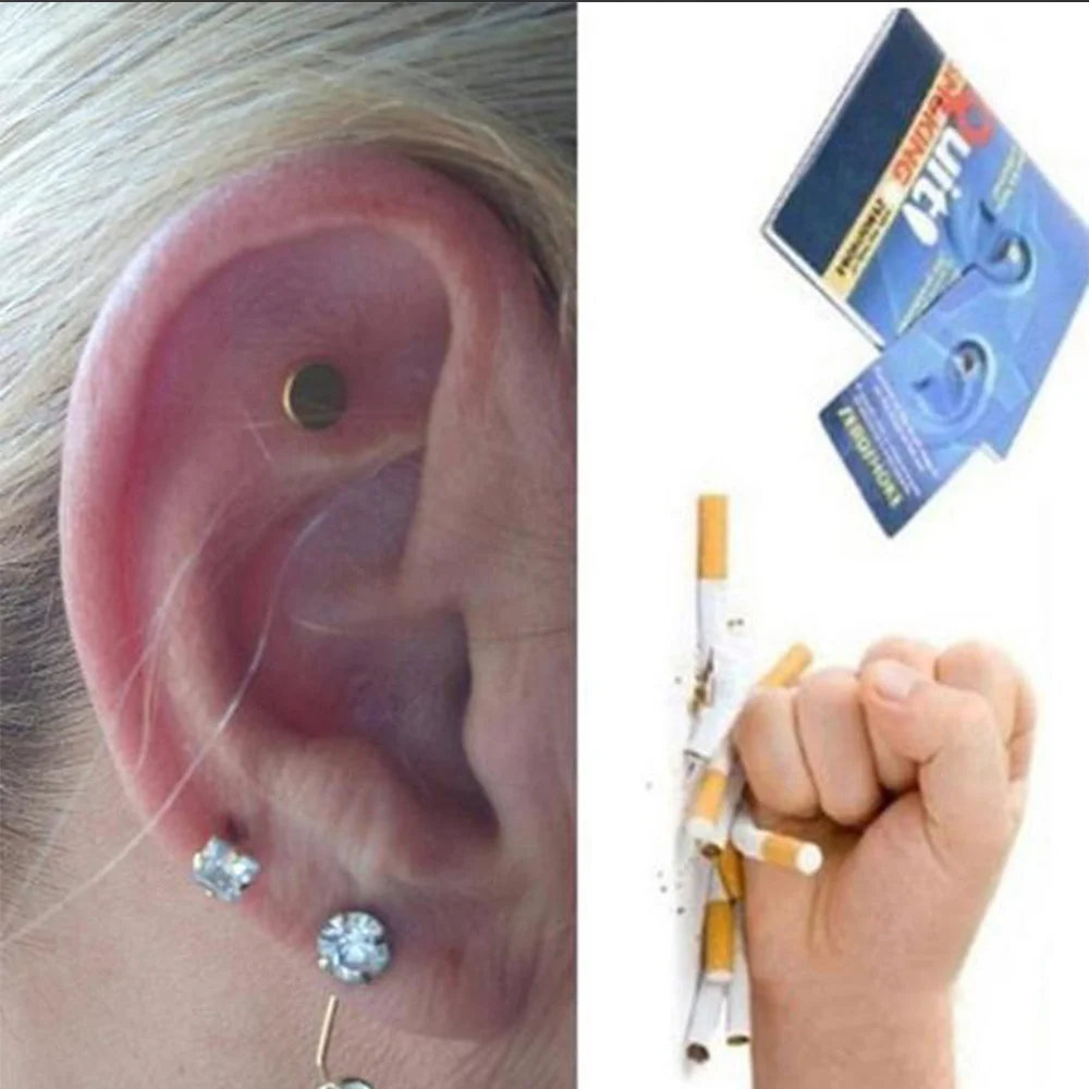 1 Pair Magnets Magnetic Magnetic Smoke Magnet Magnetic Ear Auricular Weight Acupressure 5