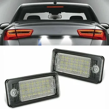 

Lamp License Plate Light Bulbs Super Bright Replacement Parts Car 2Pcs