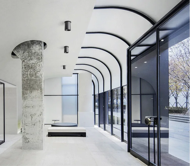 明装LED伸缩调节360度射灯天花灯客厅电视背景墙吊顶吸顶北欧筒灯-淘宝网_15