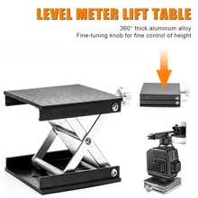 

New High Quality Aluminum Router Lift Table Woodworking Engraving Spirit Level Lifting Stand Construction Level Woodworking Tool