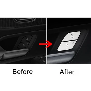 

2pcs For Mercedes Benz A B GLE GLS W177 W247 W167 2020 Door Lock Unlock Buttons Trim Car Replacement Accessories 2020 New